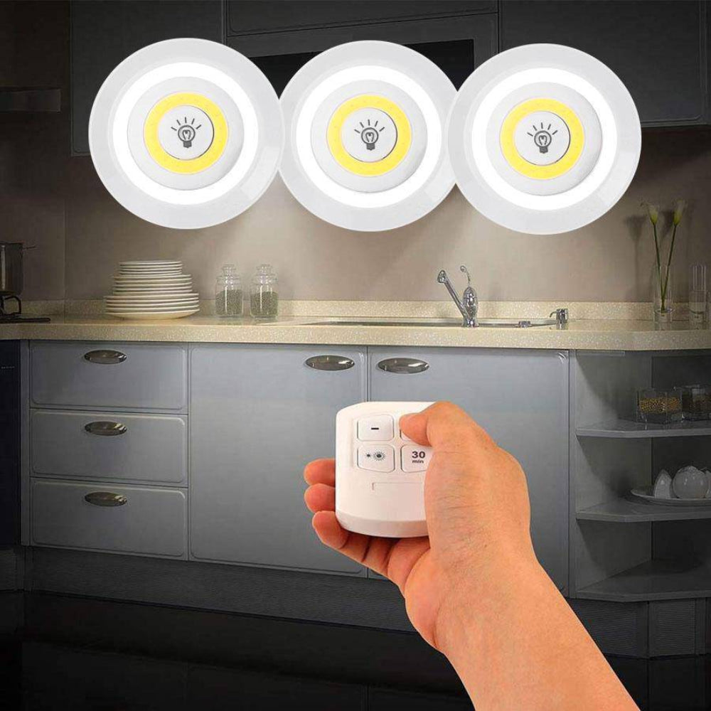 Set de 3 Luces Led Con Control